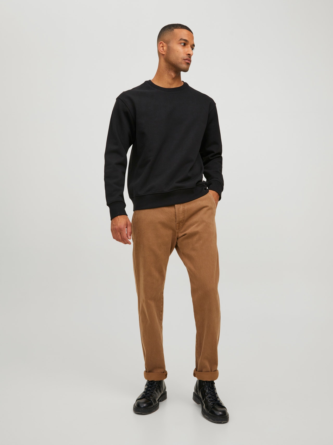 Jack & Jones RDD Sweatshirts -Black - 12218242