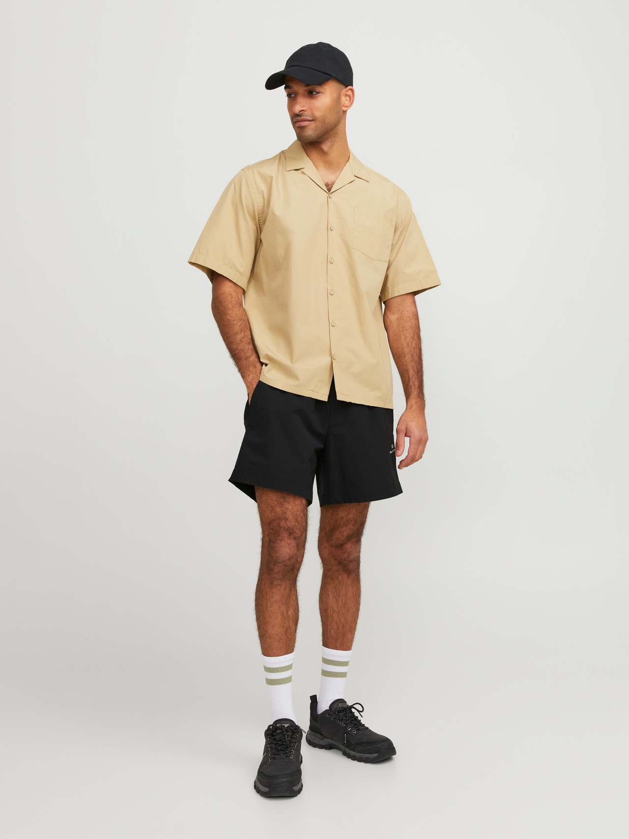 R.D.D. ROYAL DENIM DIVISION RDD Regular Fit Shorts -Black - 12232640