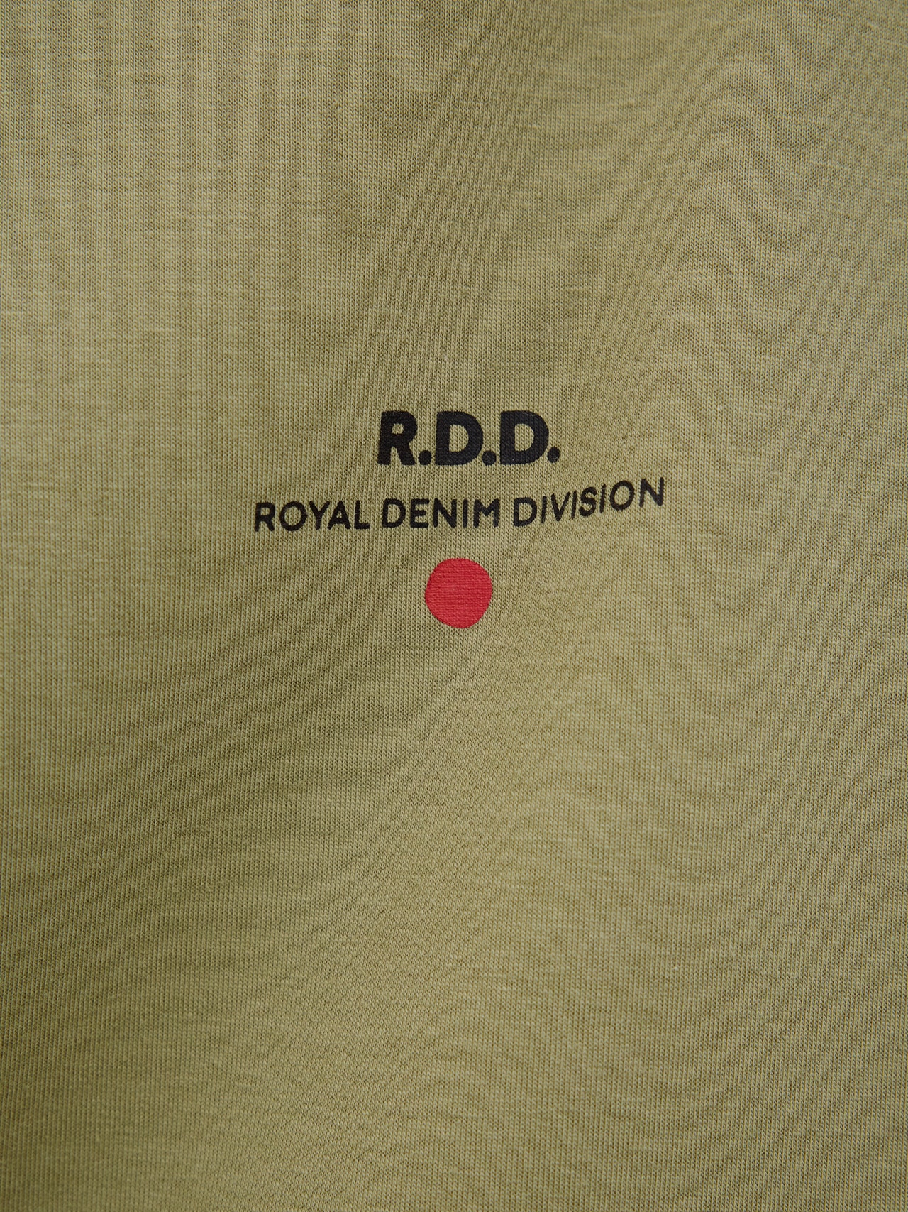 R.D.D. ROYAL DENIM DIVISION RDD Printed T-shirt -Aloe - 12243500