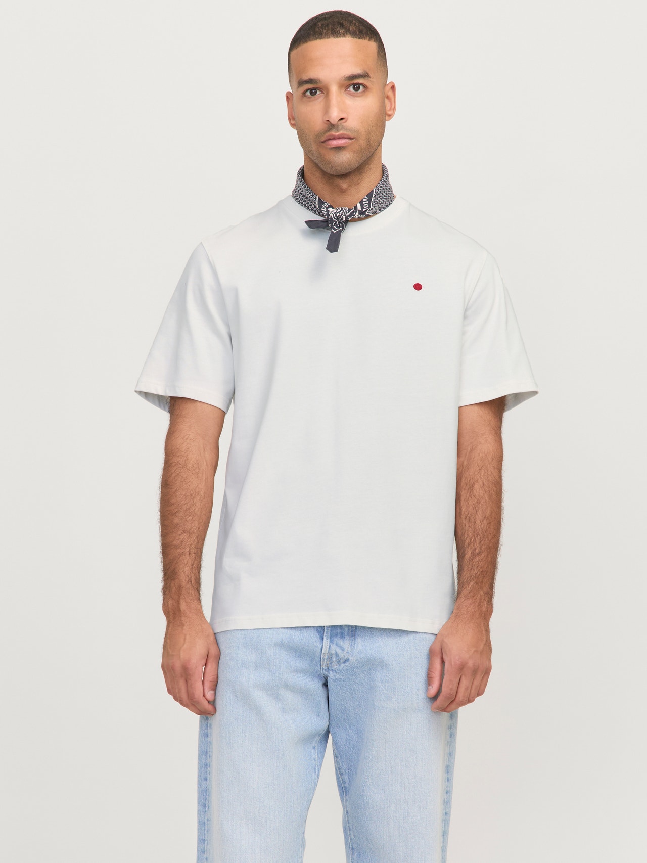 R.D.D. ROYAL DENIM DIVISION RDD Plain T-shirt -Cloud Dancer - 12254551