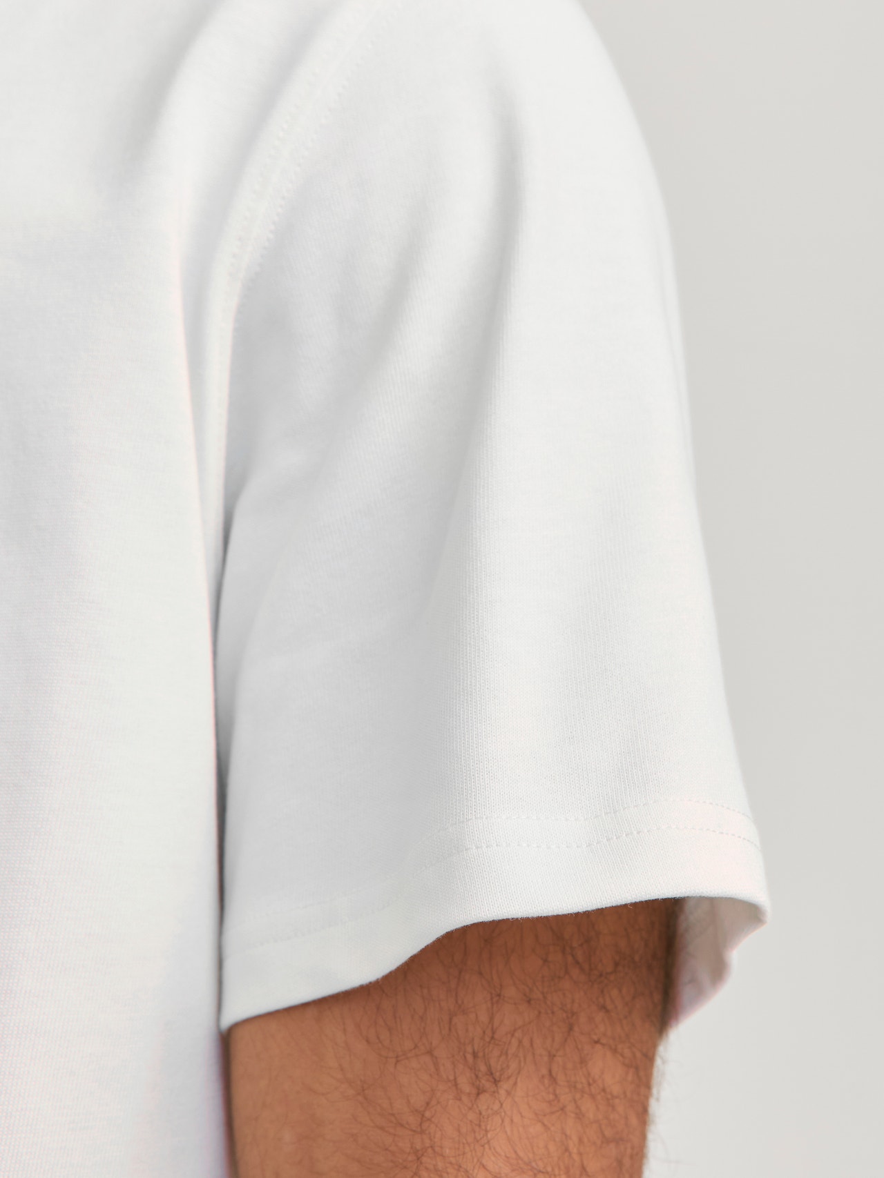 R.D.D. ROYAL DENIM DIVISION Plain T-shirt -Cloud Dancer - 12254551