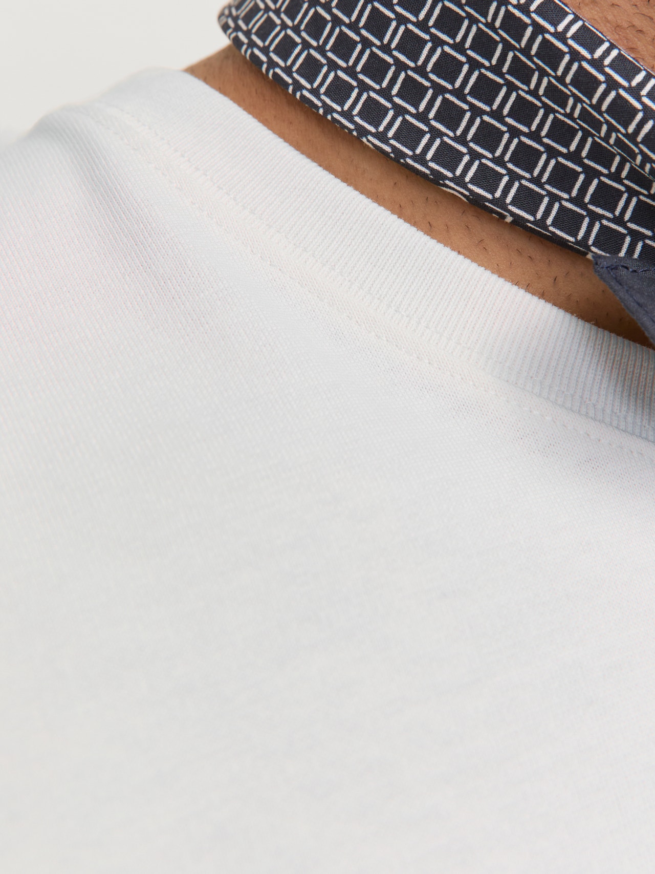R.D.D. ROYAL DENIM DIVISION Plain T-shirt -Cloud Dancer - 12254551