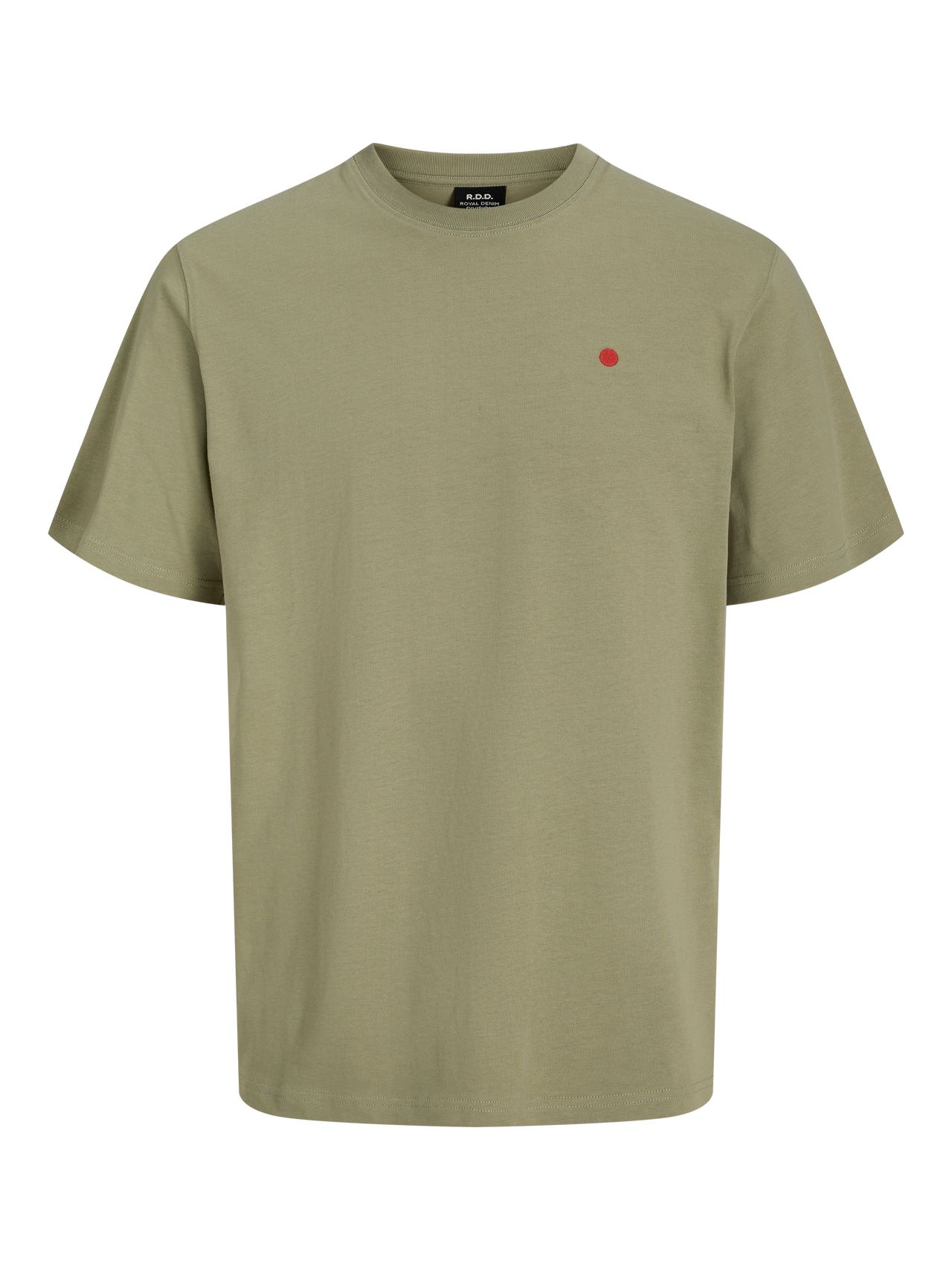 R.D.D. ROYAL DENIM DIVISION RDD Plain T-shirt -Aloe - 12254551