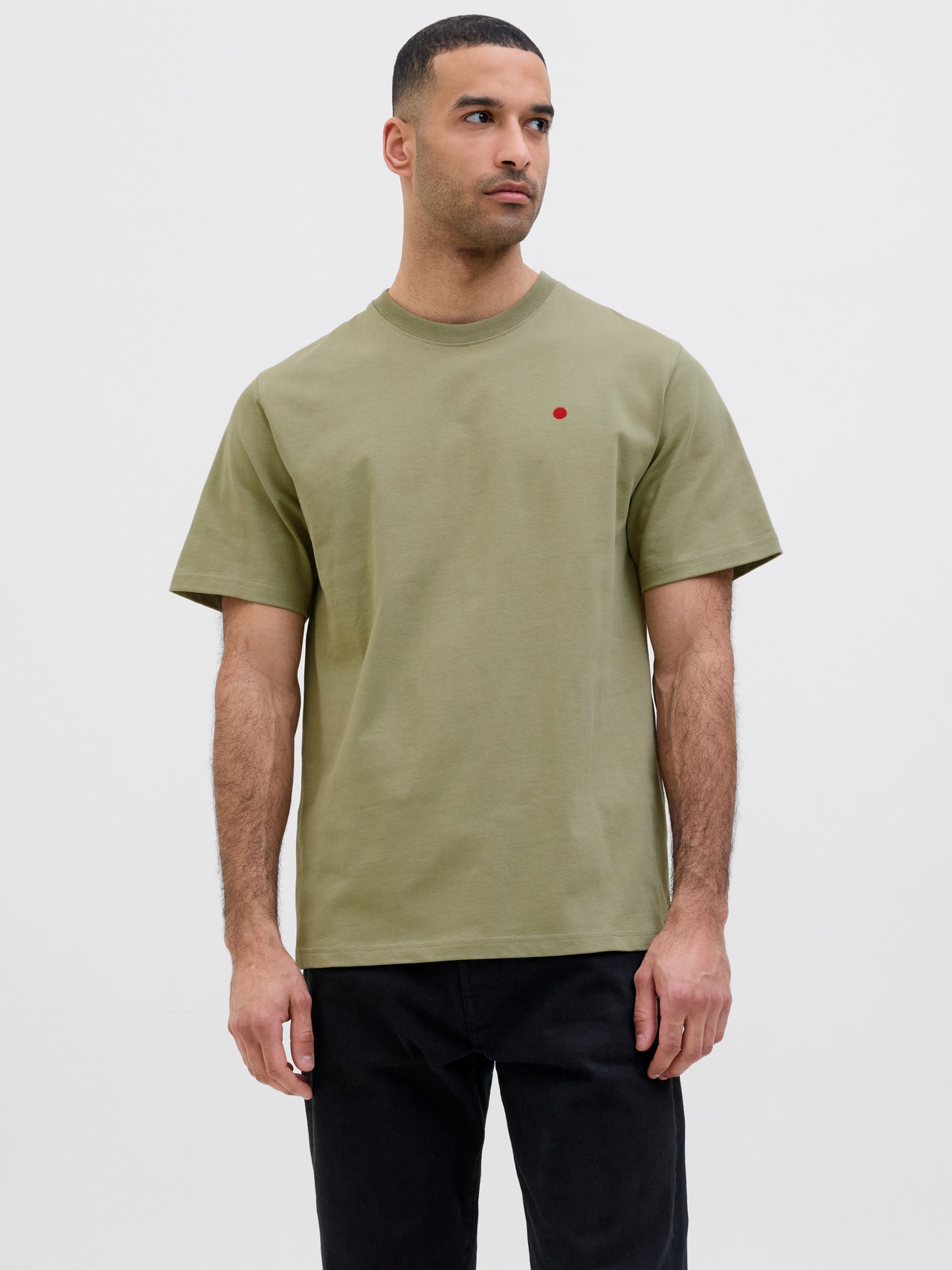R.D.D. ROYAL DENIM DIVISION RDD Plain T-shirt -Aloe - 12254551
