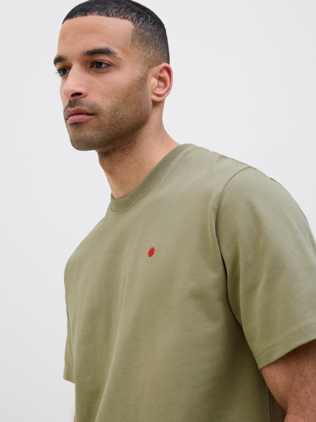 R.D.D. ROYAL DENIM DIVISION RDD Plain T-shirt -Aloe - 12254551