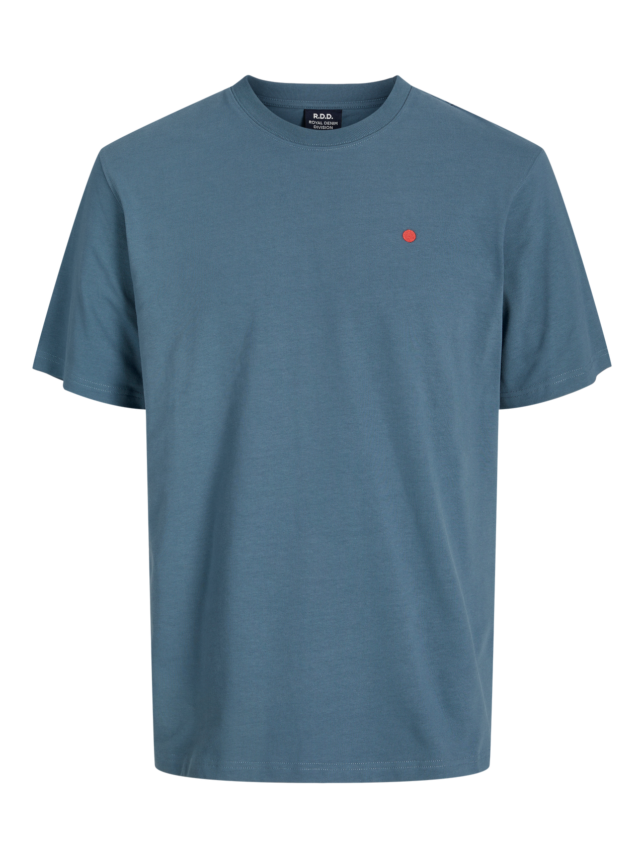 R.D.D. ROYAL DENIM DIVISION RDD Plain T-shirt -Orion Blue - 12254551