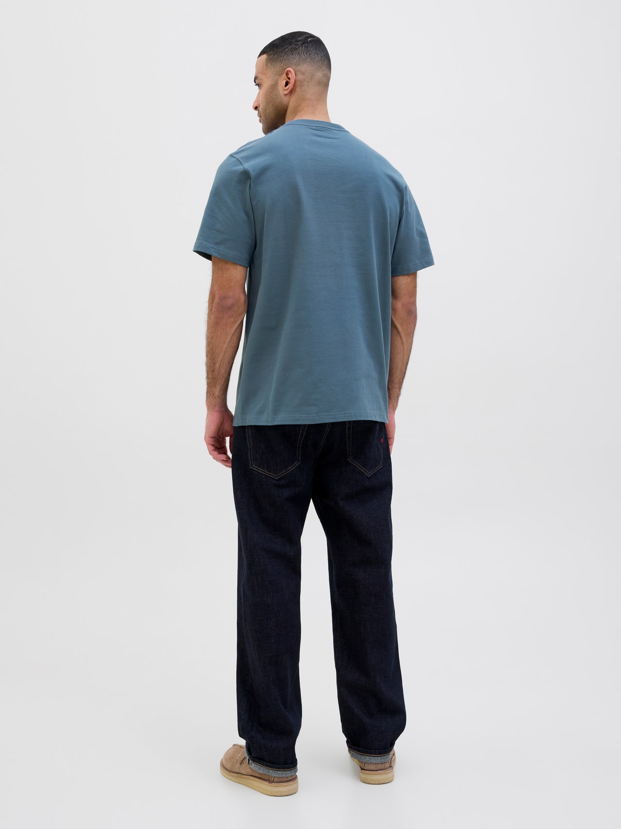 R.D.D. ROYAL DENIM DIVISION RDD Plain T-shirt -Orion Blue - 12254551
