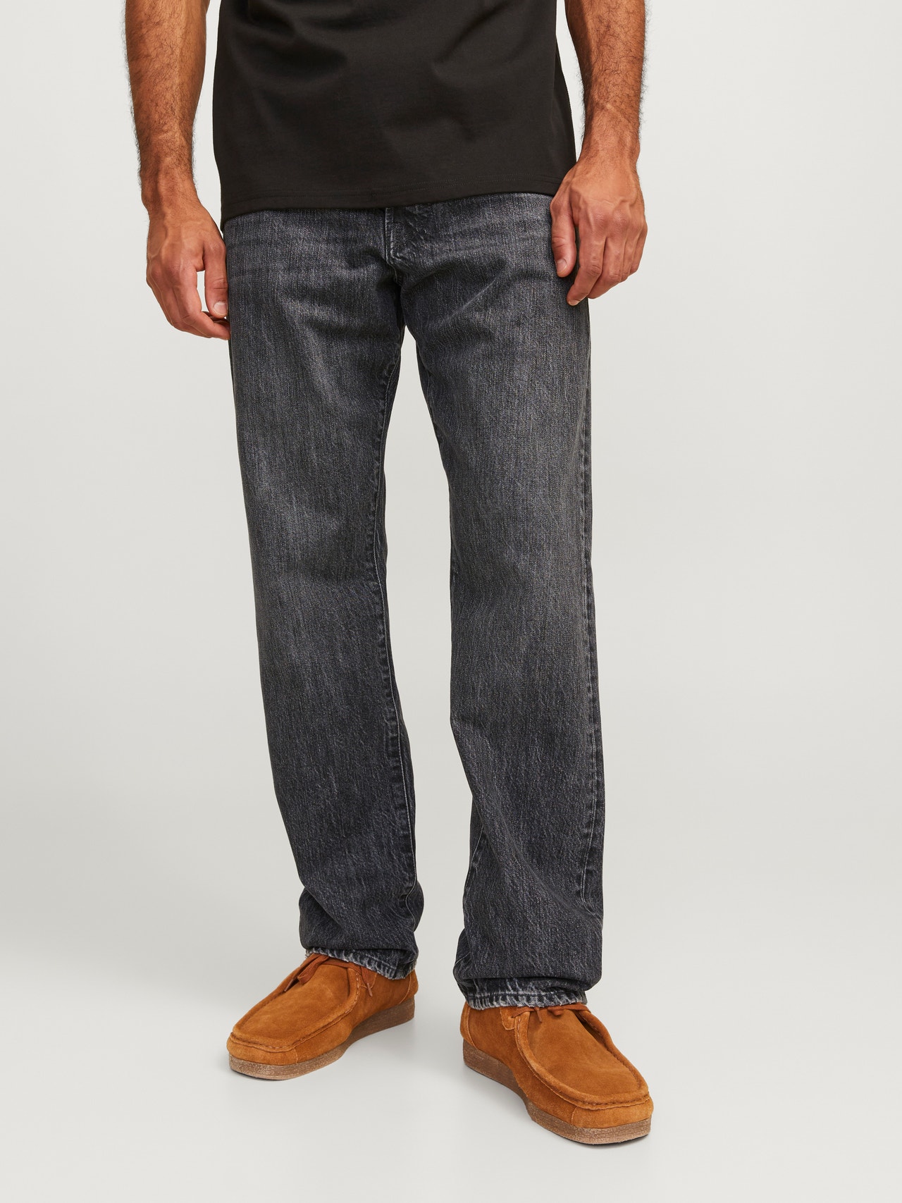 R.D.D. ROYAL DENIM DIVISION RDD Royal RE 959 Relaxed Fit Jeans -Grey Denim - 12259039