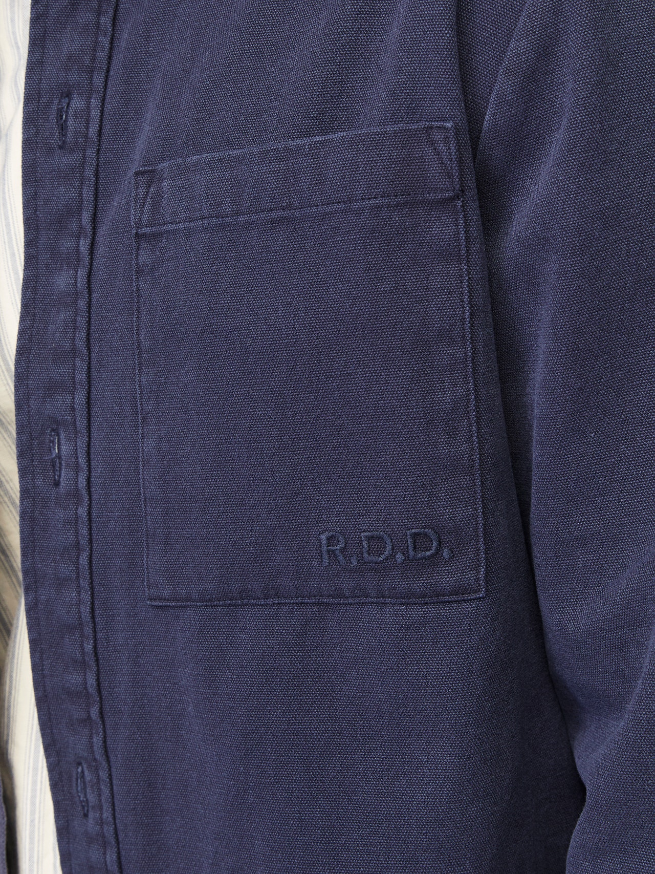 R.D.D. ROYAL DENIM DIVISION Overshirt -Navy Blazer - 12262564