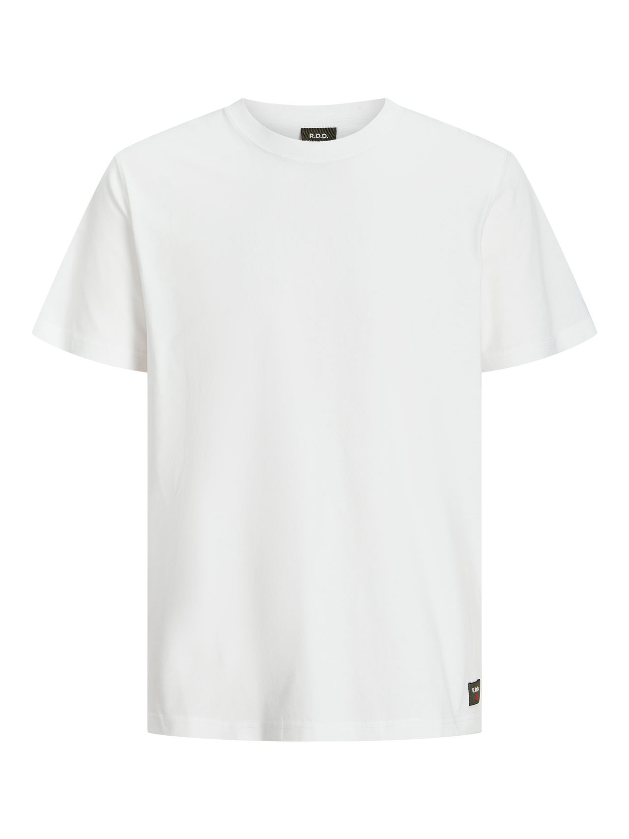 R.D.D. ROYAL DENIM DIVISION RDD Plain T-shirt -Cloud Dancer - 12266789
