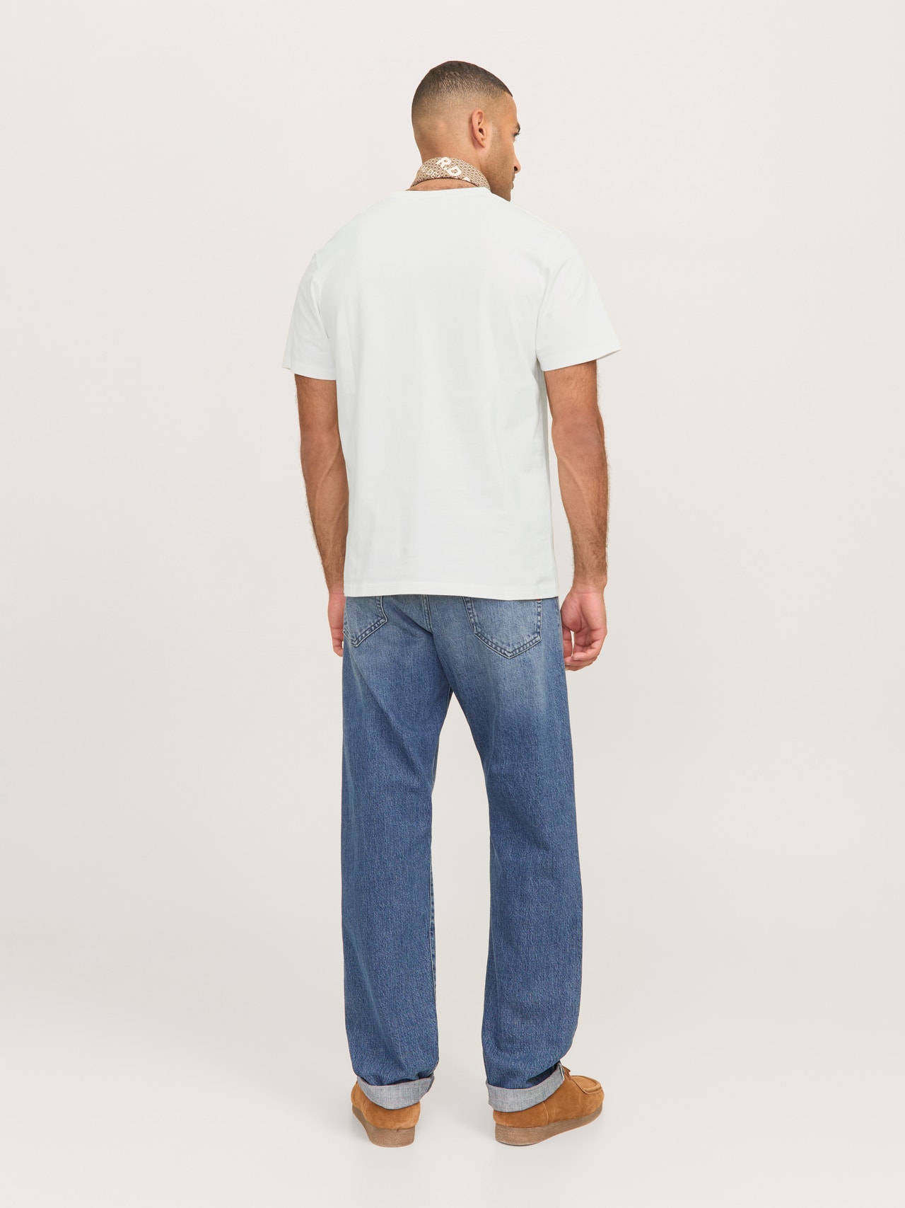 R.D.D. ROYAL DENIM DIVISION RDD Plain T-shirt -Cloud Dancer - 12266789