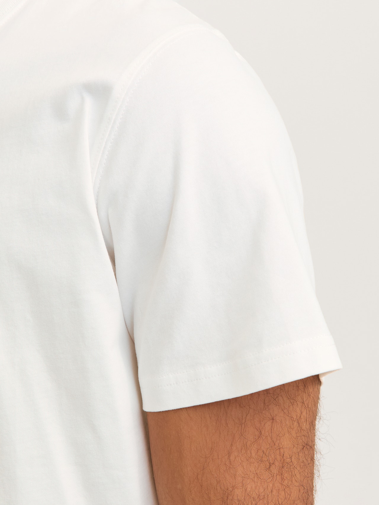 R.D.D. ROYAL DENIM DIVISION RDD Plain T-shirt -Cloud Dancer - 12266789