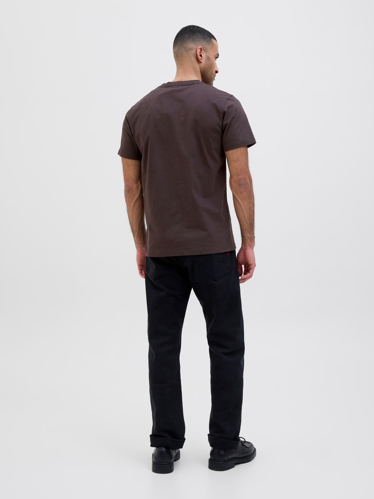 R.D.D. ROYAL DENIM DIVISION RDD Plain T-shirt -Ganache - 12266789
