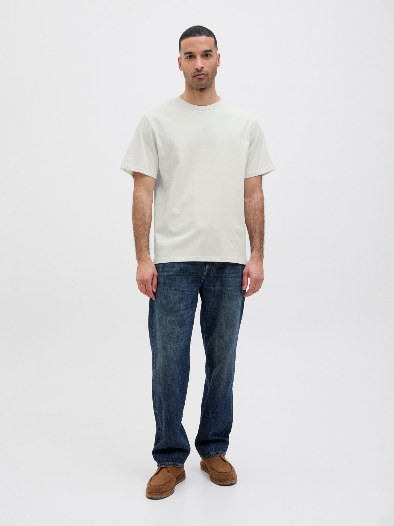R.D.D. ROYAL DENIM DIVISION RDD T-shirt -Cloud Dancer - 12281099