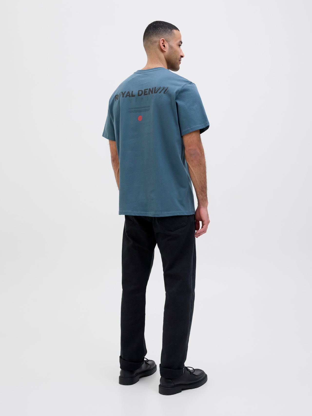 R.D.D. ROYAL DENIM DIVISION RDD T-shirt -Orion Blue - 12281099