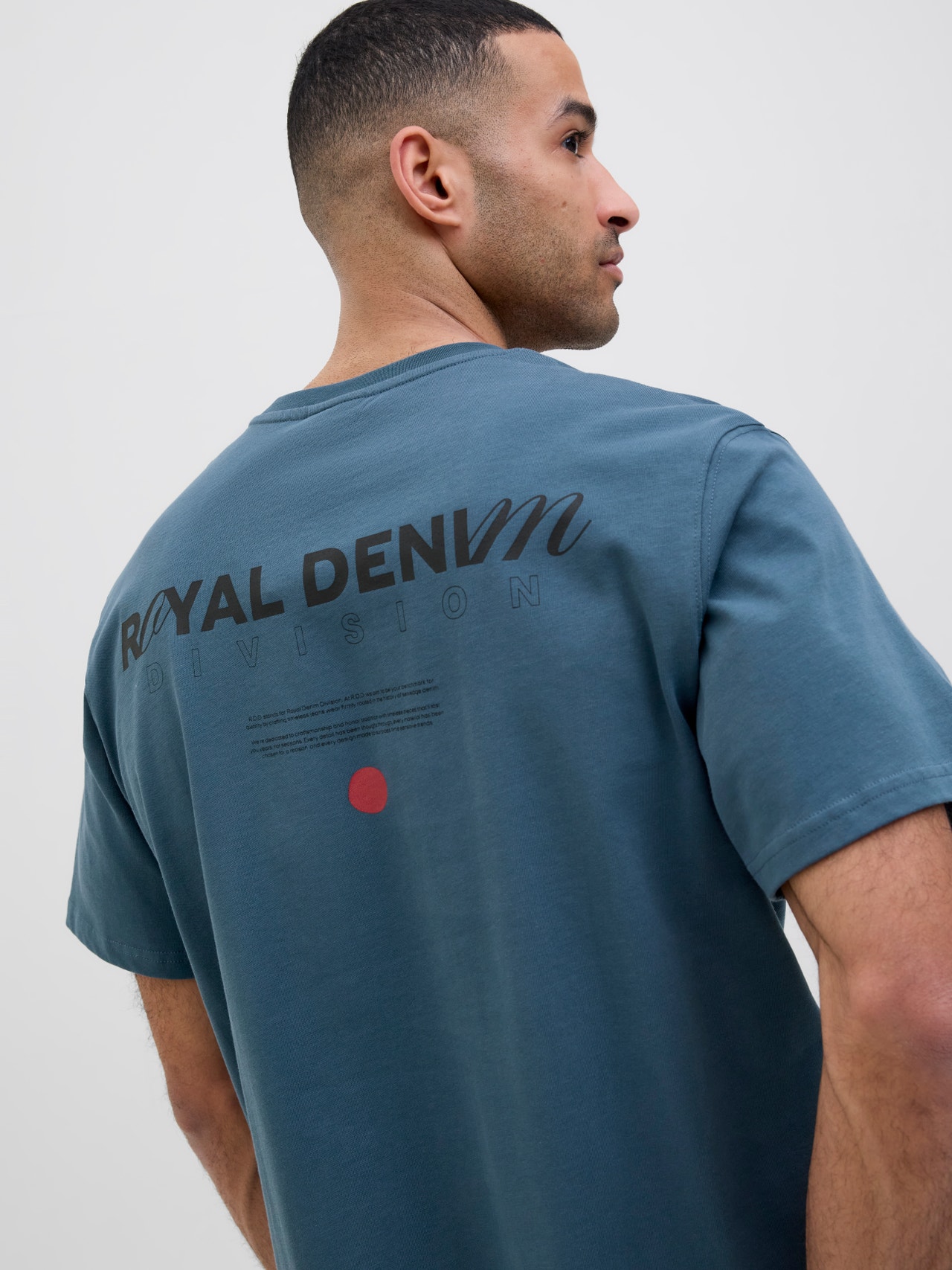R.D.D. ROYAL DENIM DIVISION RDD T-shirt -Orion Blue - 12281099