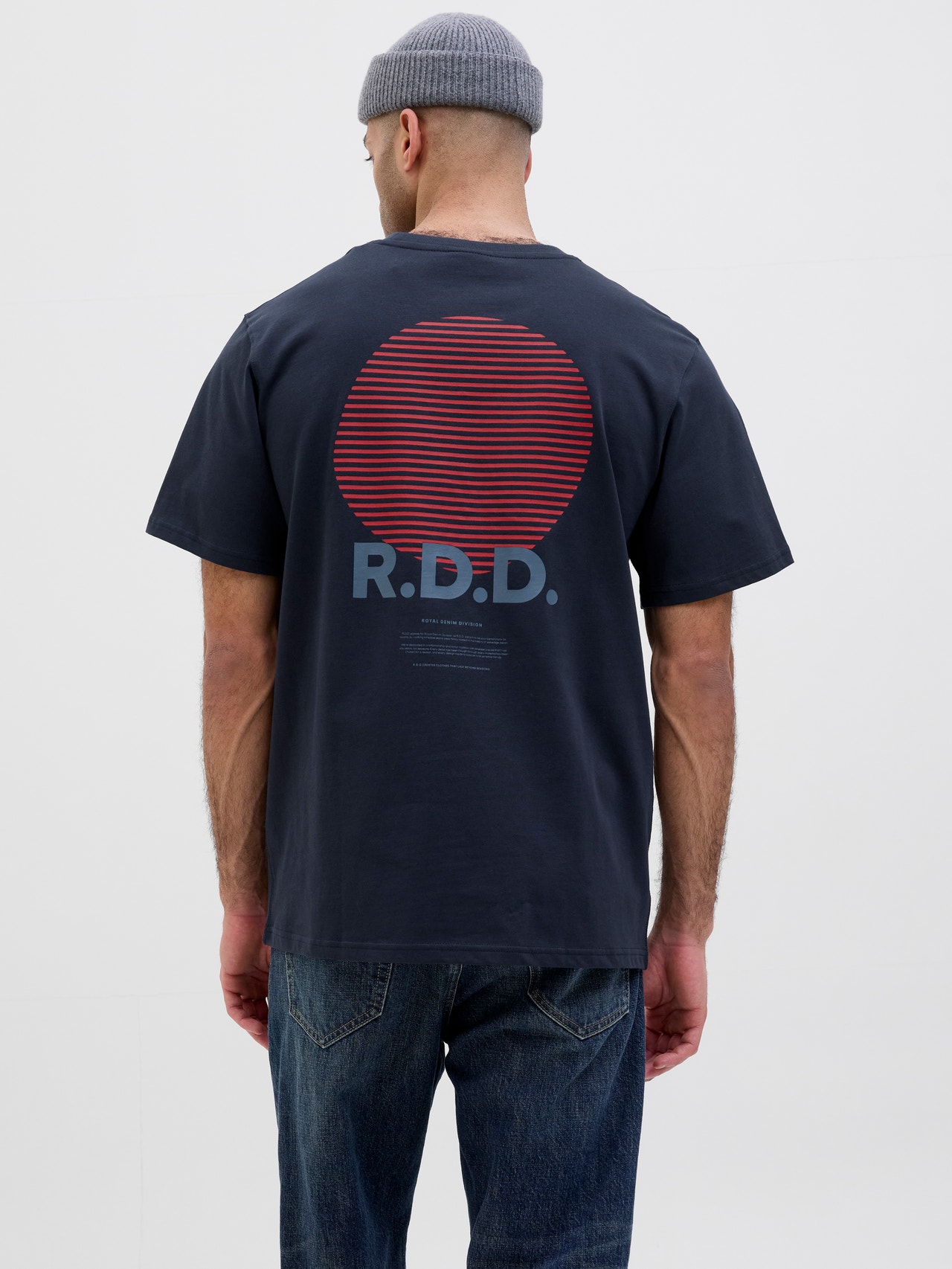 R.D.D. ROYAL DENIM DIVISION RDD T-shirt -Salute - 12281102