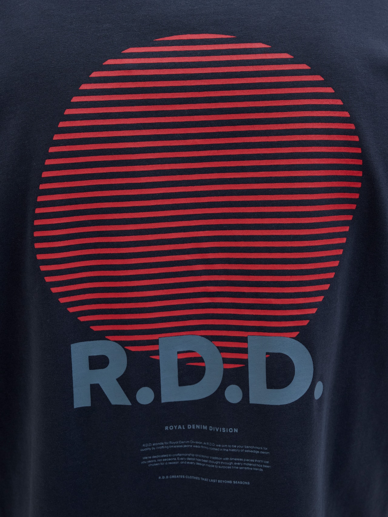 R.D.D. ROYAL DENIM DIVISION RDD T-shirt -Salute - 12281102