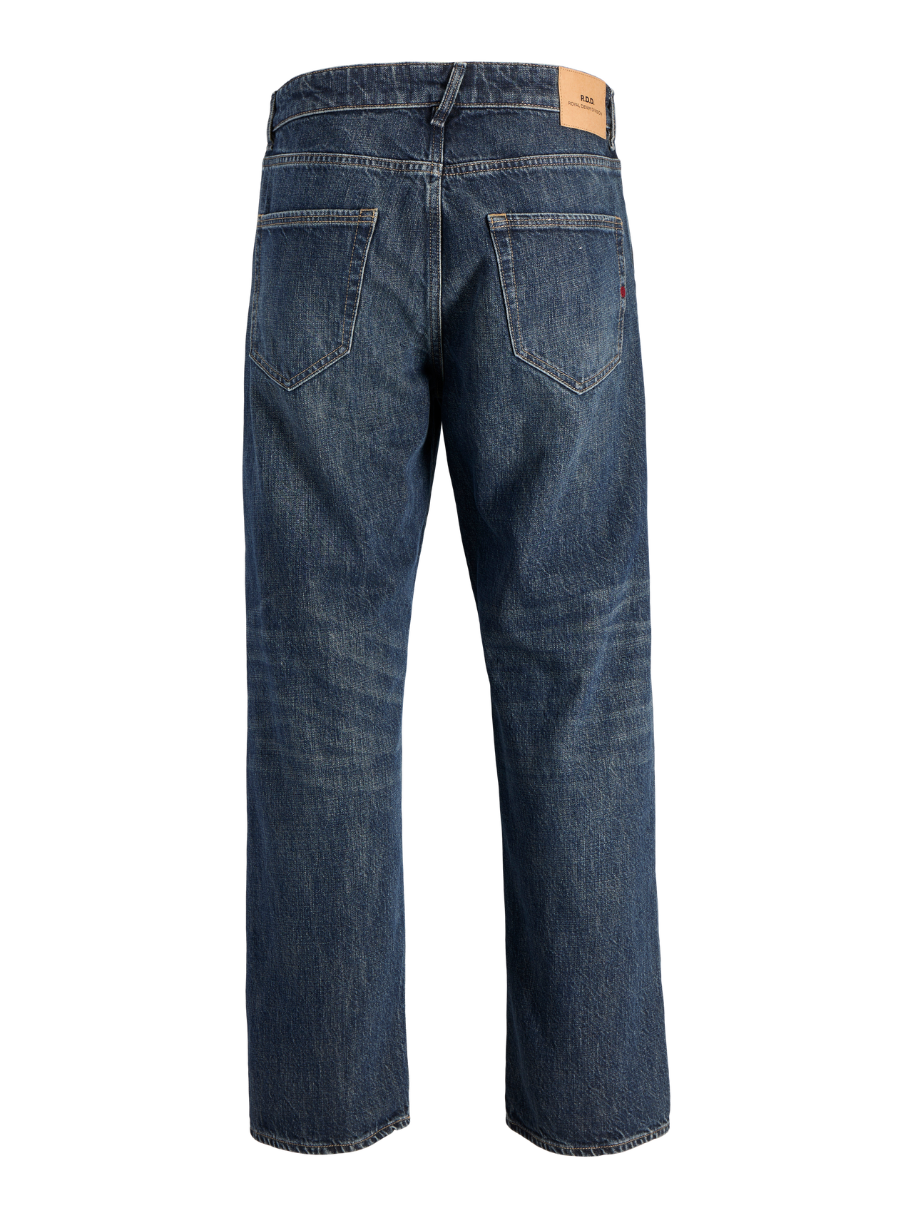 R.D.D. ROYAL DENIM DIVISION RDD Royal RE 122 Loose Fit Jeans -Dark Blue Denim - 12281138