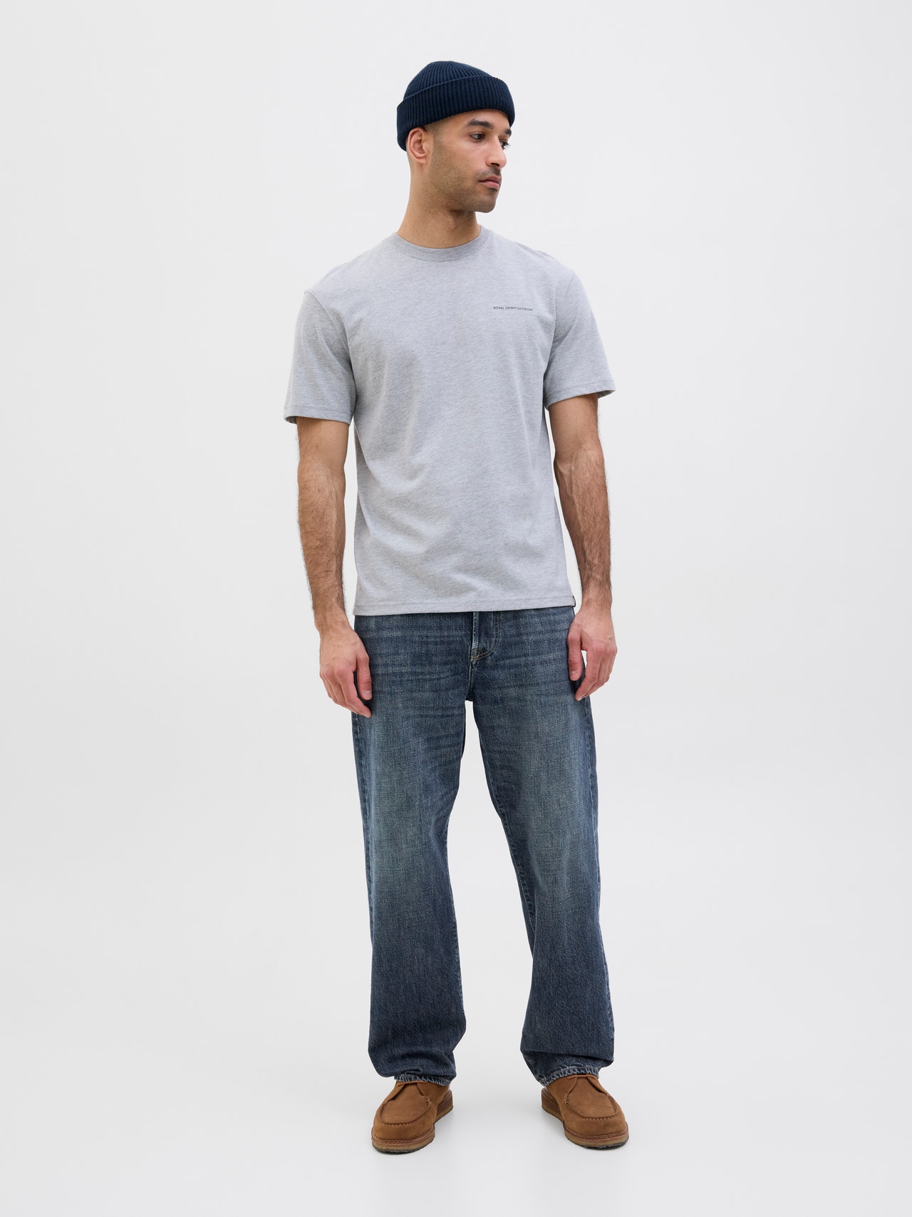 R.D.D. ROYAL DENIM DIVISION RDD Royal RE 122 Loose Fit Jeans -Dark Blue Denim - 12281138