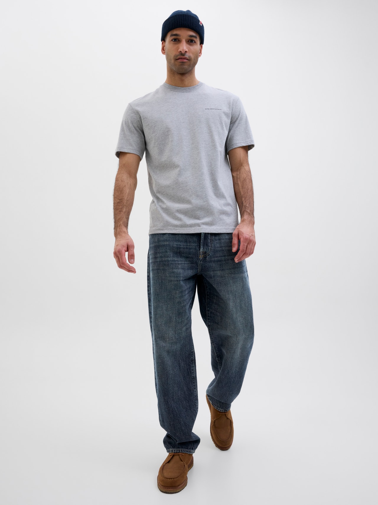 R.D.D. ROYAL DENIM DIVISION RDD Royal RE 122 Loose Fit Jeans -Dark Blue Denim - 12281138