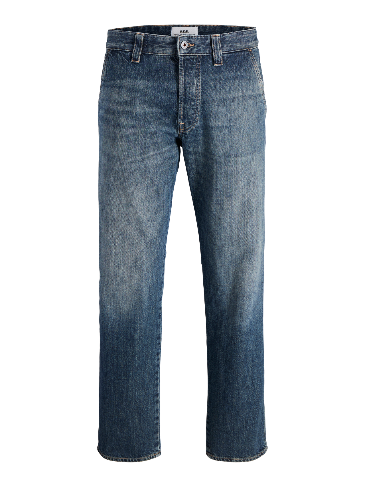 R.D.D. ROYAL DENIM DIVISION RDD Royal RE 580 Relaxed Fit Jeans -Dark Blue Denim - 12281140